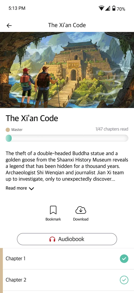 Du Chinese app interface